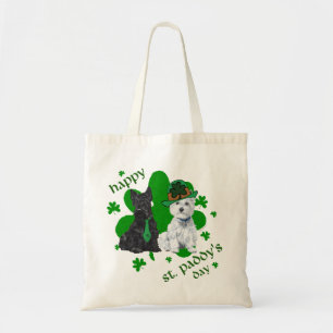Scottie & Westie St. Paddy's Day Tote Bag