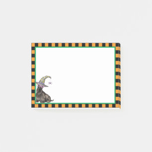 Scottie Witch Post-it Notes