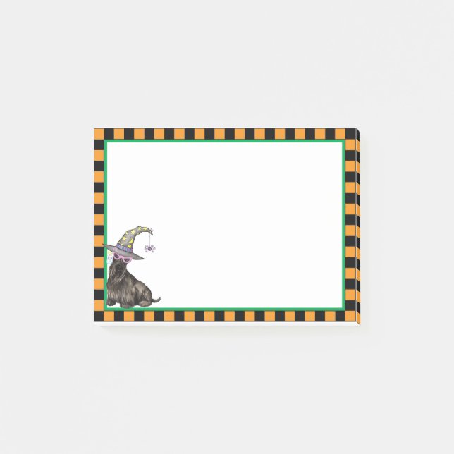 Scottie Witch Post-it Notes (Front)