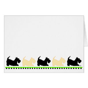 Scotties All in a Row