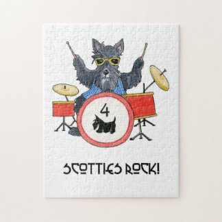 Scotties Rock Drummer Puzzle