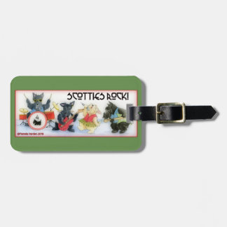Scotties Rock Luggage Tag