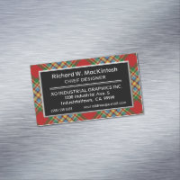 Scottish Accent Clan Chattan Tartan
