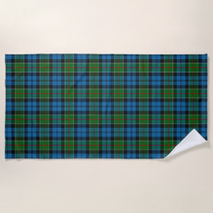 Scottish Accents Clan Colquhoun Tartan Beach Towel