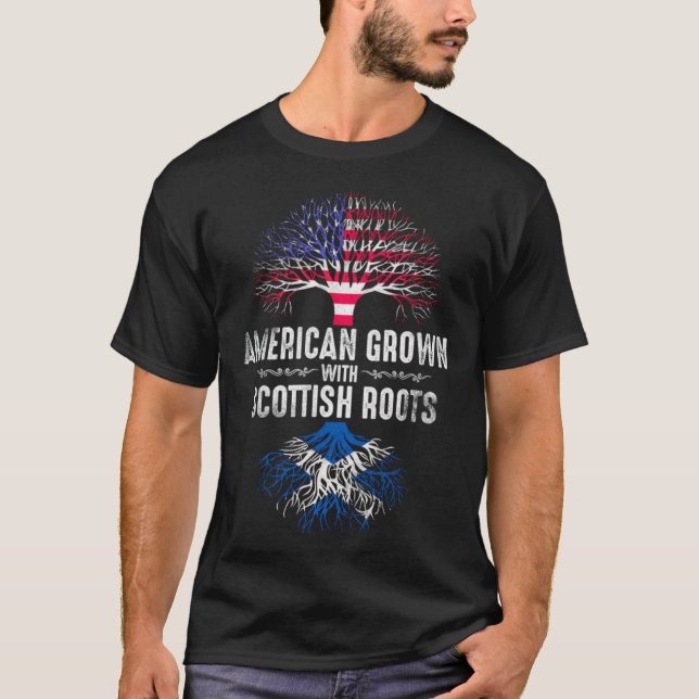 Scottish American Scottish American T-Shirt (Front)