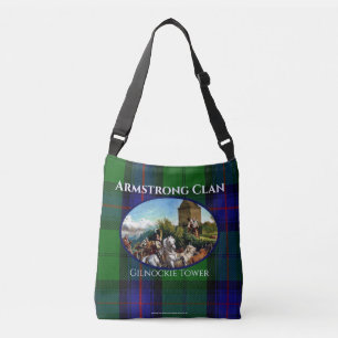 Scottish Armstrong Clan Tartan & Castle Tote