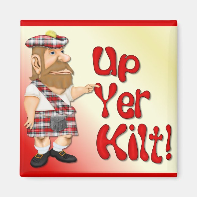 Scottish Attitude Magnet (Front)