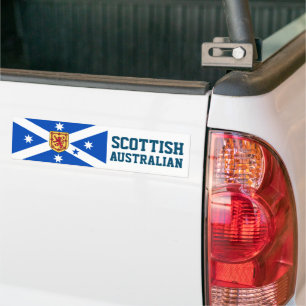 Scottish Australian (Heritage flag) Bumper Sticker