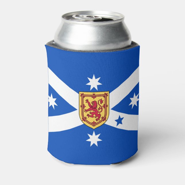 Scottish Australian (Heritage flag) Can Cooler (Can Back)