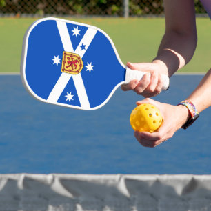 Scottish Australian (Heritage flag) Pickleball Paddle