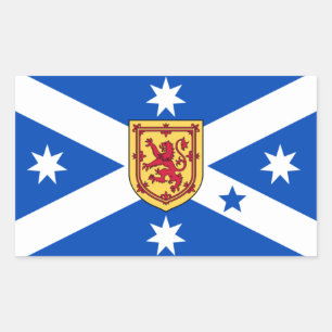 Scottish Australian (Heritage flag) Rectangular Sticker
