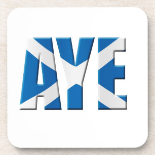 Scottish Aye Coaster
