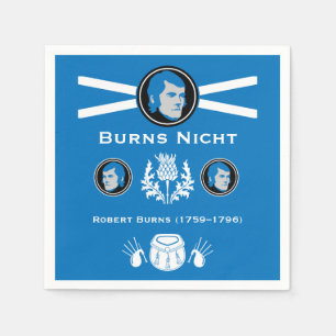 Scottish Burns Night Napkin