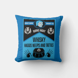 Scottish Burns Night Super Cushion