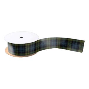 Scottish Campbell Classic Tartan Satin Ribbon