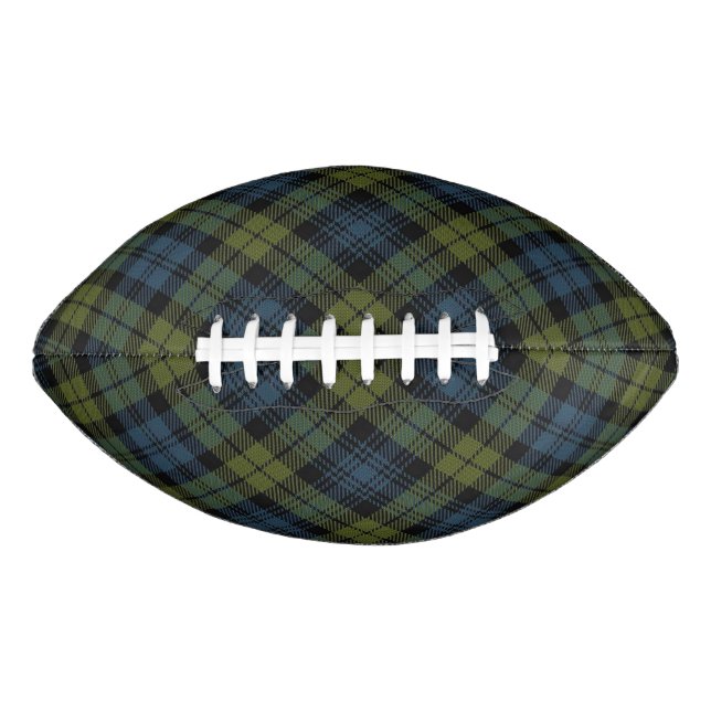 Scottish Campbell Tartan Football American Football (Front)