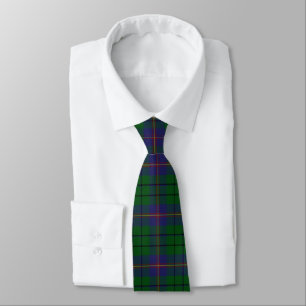 Scottish Carmichael Clan Tartan Plaid Tie