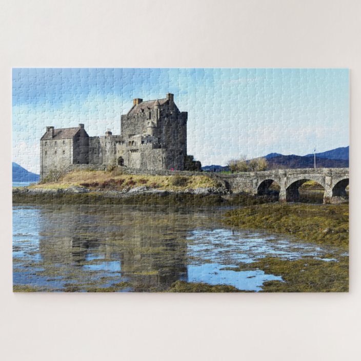 Scottish Castle Jigsaw Puzzle Zazzle.co.uk