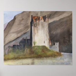 SCOTTISH CASTLES POSTER