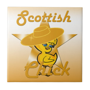 Scottish Chick #10 Tile