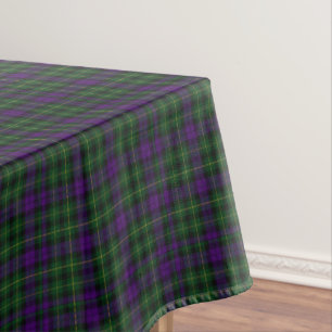 Scottish Clan Abercrombie Tartan Tablecloth