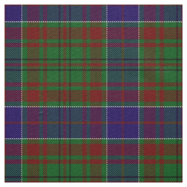 Scottish Clan Adams Tartan Plaid Fabric (Swatch)