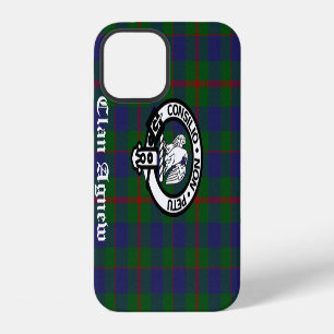 Scottish Clan Agnew Crest & Tartan iPhone 12 Case