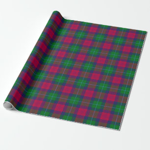 Scottish Clan Akins Tartan Plaid Wrapping Paper