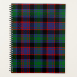 Scottish Clan Alexander Hunting Tartan Plaid Planner