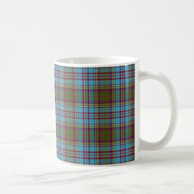 Scottish Clan Anderson Tartan Coffee Mug (Right)