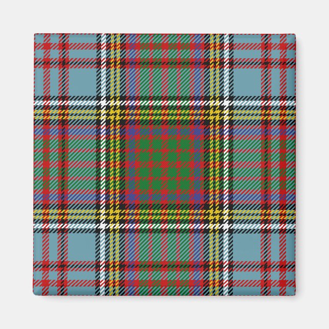 Scottish Clan Anderson Tartan Plaid Magnet (Front)