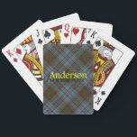Scottish Clan Anderson Tartan Playing Cards<br><div class="desc">Play cards with this very nice Clan Anderson deck.</div>