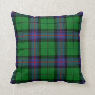 Scottish Clan Armstrong Tartan Plaid Cushion