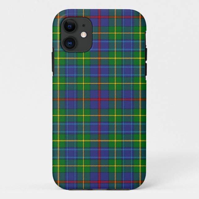 Scottish Clan Bailey Tartan Plaid Case-Mate iPhone Case (Back)