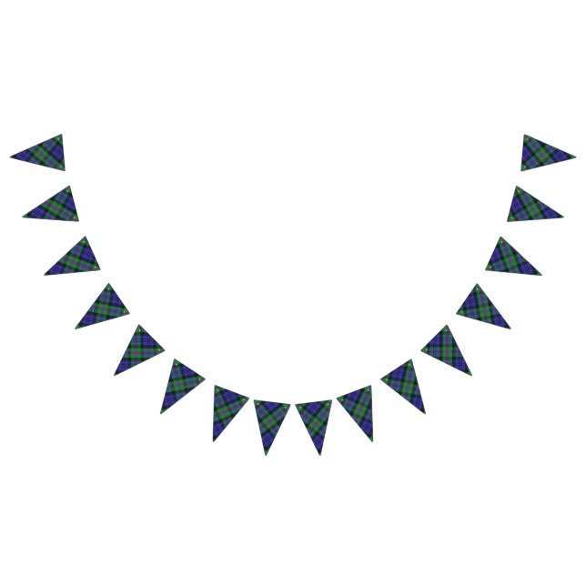 Scottish Clan Baird Tartan Bunting (All)