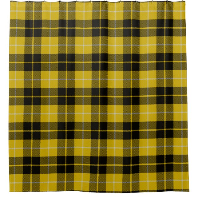 Scottish Clan Barclay Dress Tartan Plaid Shower Curtain (Front)