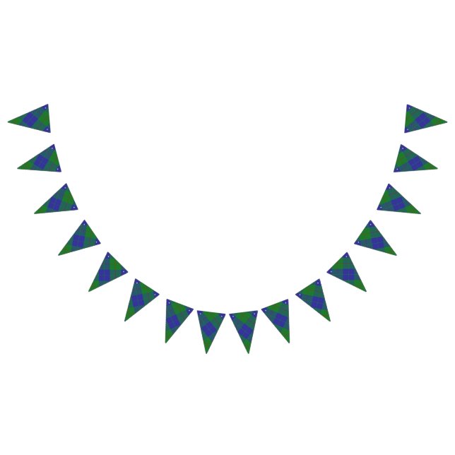 Scottish Clan Barclay Hunting Tartan Bunting (All)