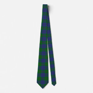 Scottish Clan Barclay Tartan Plaid Tie