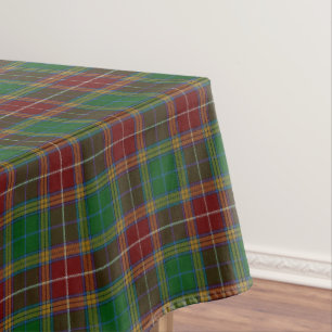 Scottish Clan Baxter Tartan Tablecloth