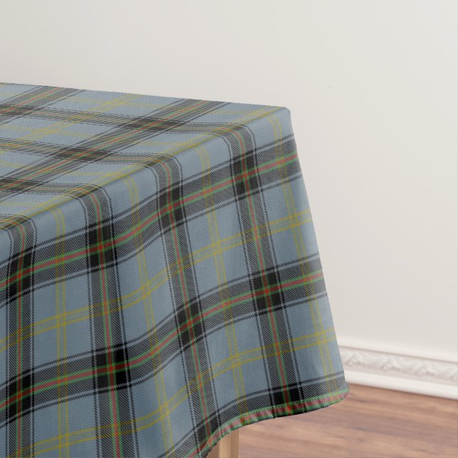Scottish Clan Bell Tartan Tablecloth (In Situ)