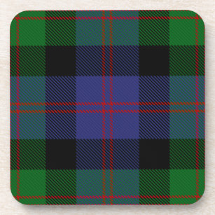 Scottish Clan Blair Tartan Plaid Coaster