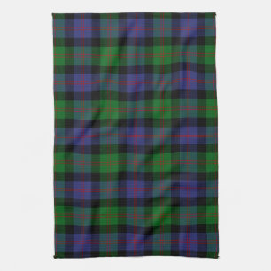 Scottish Clan Blair Tartan Plaid Tea Towel