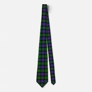 Scottish Clan Blair Tartan Plaid Tie