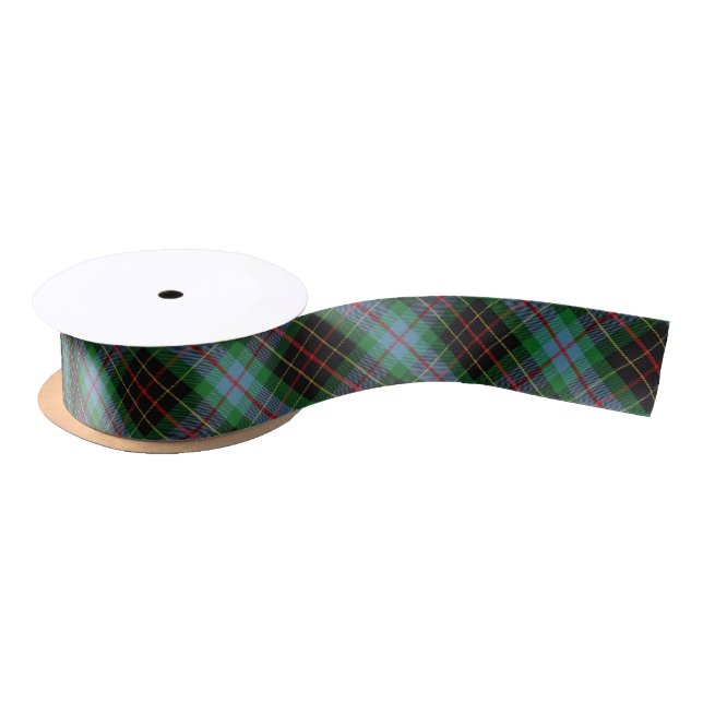Scottish Clan Brodie Hunting Tartan Satin Ribbon (Spool)