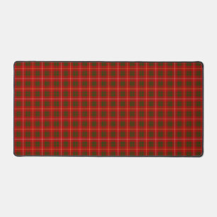 Scottish Clan Bruce Tartan Plaid Desk Mat