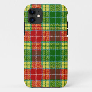 Scottish Clan Buchanan Tartan Plaid iPhone 11 Case