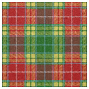 Scottish Clan Buchanan Tartan Plaid Fabric