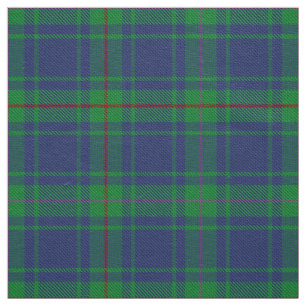 Scottish Clan Burt Tartan Plaid Fabric
