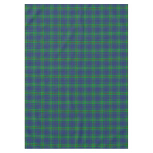 Scottish Clan Burt Tartan Plaid Tablecloth