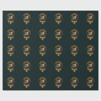 Scottish Clan Campbell Badge and Crest  Wrapping Paper